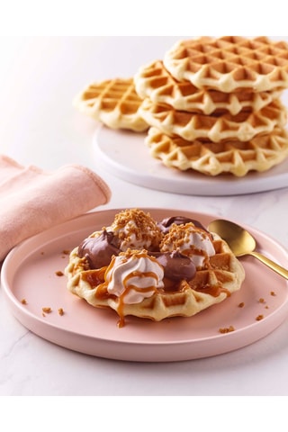 Antiaanbakplaten Luikse wafels