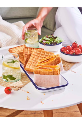 Antiaanbakplaten -2 wafels