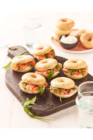 Antiaanbakplaten 7 minidonuts