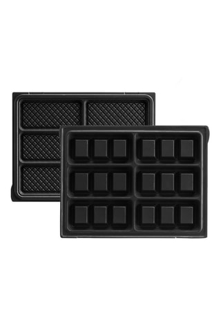 Antiaanbakplaten 6 miniwafels
