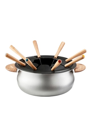 Wok- en fonduepan  2-in-1 Classic - 8 personen - 900 W
