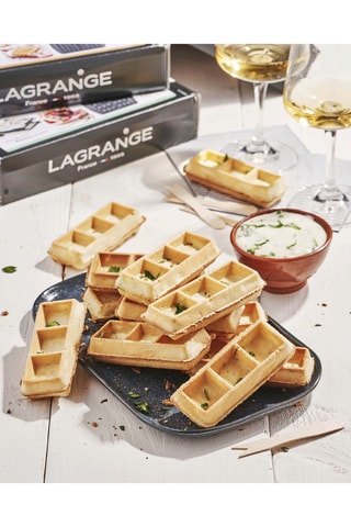 Antiaanbakplaten 8 miniwafels