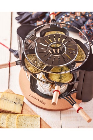 Gourmetstel Evolution met houten spatels - 2 x 450 W
