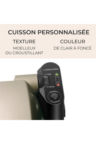 Wafelijzer Premium Gaufres® - 1200 W - 2 wafels
