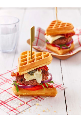 Antiaanbakplaten 6 hartvormige wafels