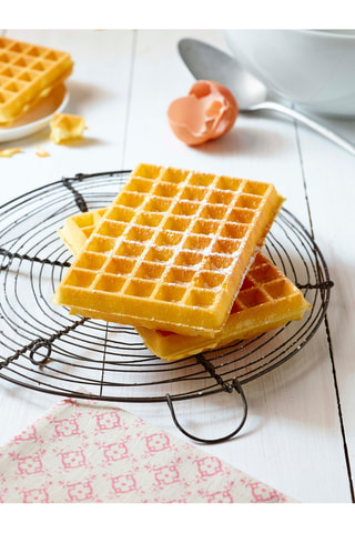 Antiaanbakplaten 2 wafels
