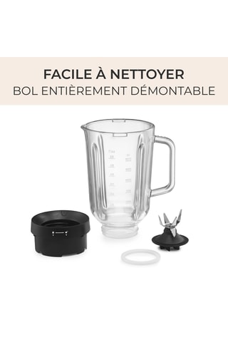 Roestvrijstalen Blender - 2 l - Zilverkleurig