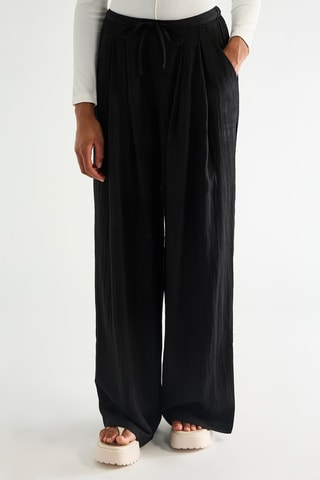 Broek Wide Legs - Zwart
