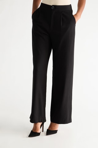 Broek Wide Legs - Zwart