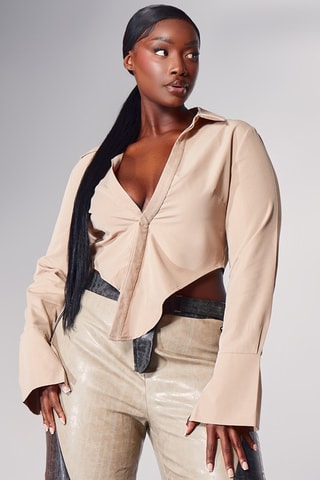 Blouse - Taupe