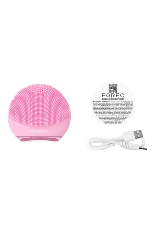 Spazzola detergente e massaggiante in silicone Luna 4 Play - Rosa