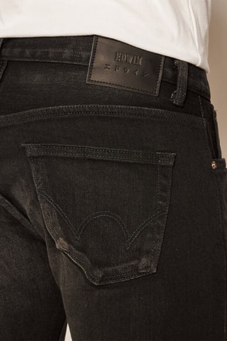 Vaquero slim fit Kaihara - Negro