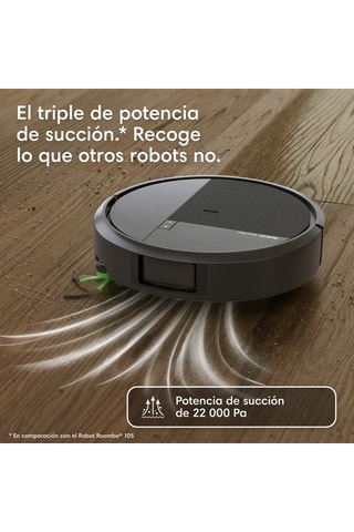 Robot aspirador friegasuelos Roomba® Plus 515 Combo y base AutoWash™