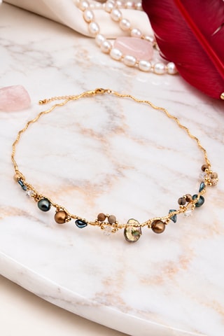 Collar - Chapado en oro amarillo