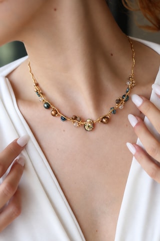 Collar - Chapado en oro amarillo