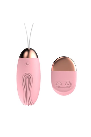 Vibrerend Ei Roos - 7,9 cm