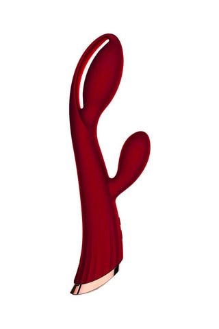 Vibrator Rabbit Iris Bordeauxrood - 20,3 cm