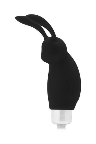 Clitorisstimulator Mini Rabbit Zwart - 9,2 cm