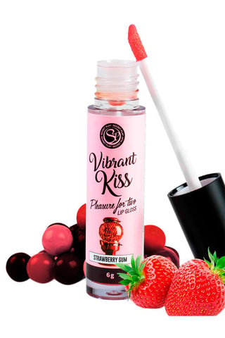 Lipgloss Vibrant Kiss Aardbei