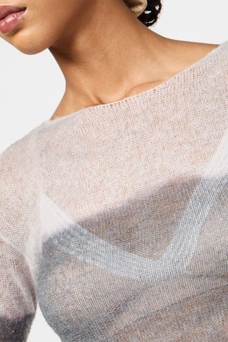 Pull dip and dye - Beige et anthracite