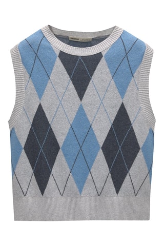 Top sans manches - Gris