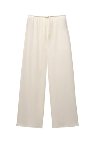 Pantalon wide legs - Ecru