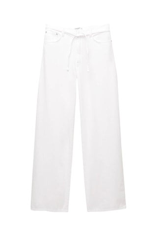 Pantalon baggy - Blanc