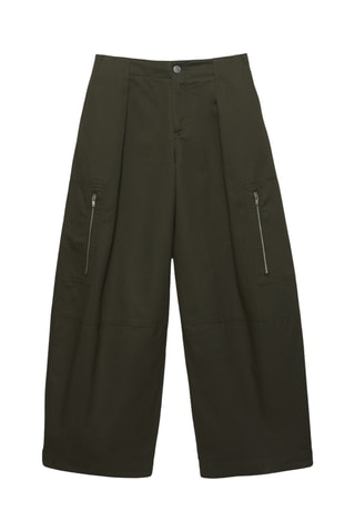 Pantalon cargo - Kaki