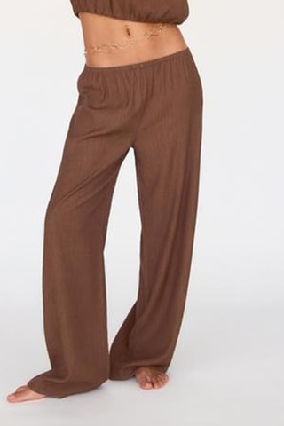 Pantalon de pyjama - Marron