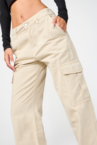 Pantalon cargo - Beige