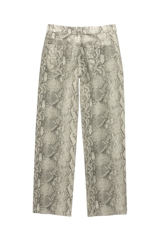 Pantalon droit - Gris