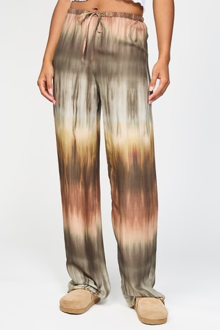 Jogger tie and dye taille haute - Kaki