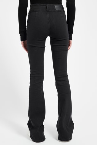 Pantalon flare Noir