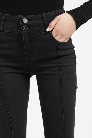 Pantalon flare Noir