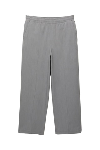 Pantalon - Gris clair chiné