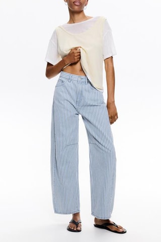 Pantalon balloon - Ciel