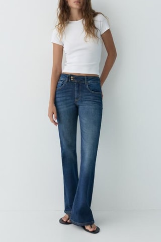 Jean bootcut - Bleu marine