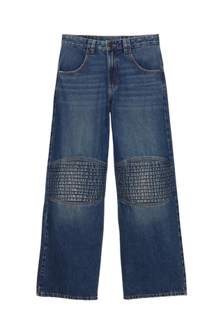 Jean baggy - Bleu cobalt