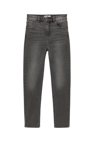 Jean mom - Gris