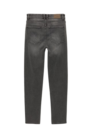 Jean mom - Gris