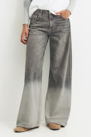 Jean wide legs - Gris
