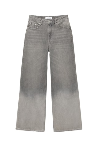 Jean wide legs - Gris