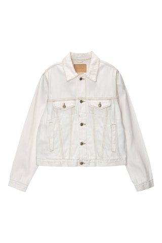 Veste en jean - Blanc