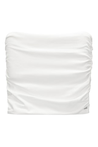 Top bustier - Blanc