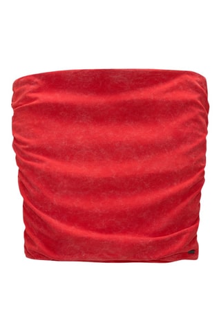 Top bustier - Rouge