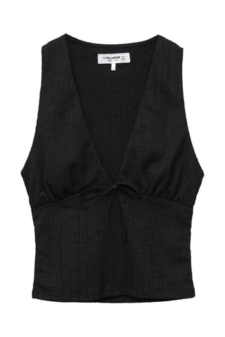 Crop top - Noir