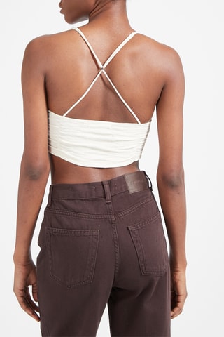 Crop top Blanc