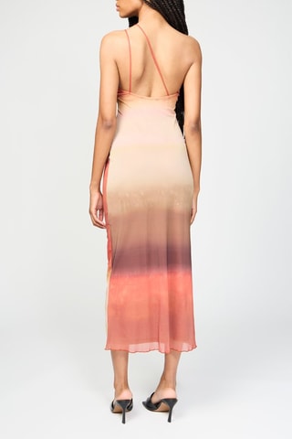 Robe asymétrique - Beige