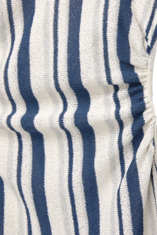 Vestido midi - Azul-marinho