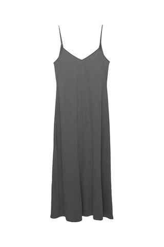 Robe midi - Gris foncé